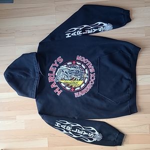 Harley's Hardrock Saloon Yellowknife Mens Hoodie